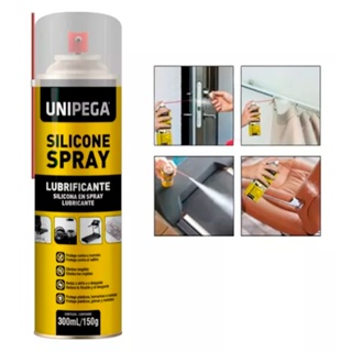 Silicone Spray Lubrificante 300ml Couro Esteira Carro em Oferta na Shopee