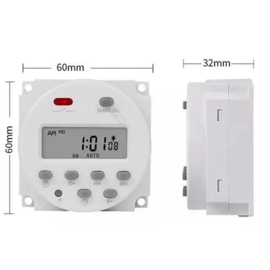 Timer Temporizador Digital Programavel Cn101a