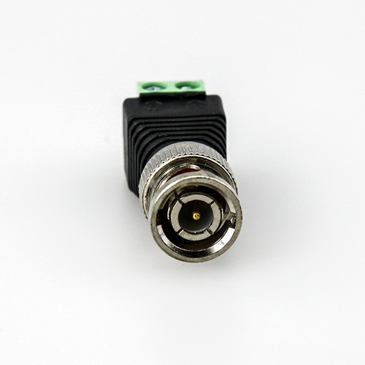 Conector Plug Bnc Bone Macho Para CFTV Câmera De Segurança