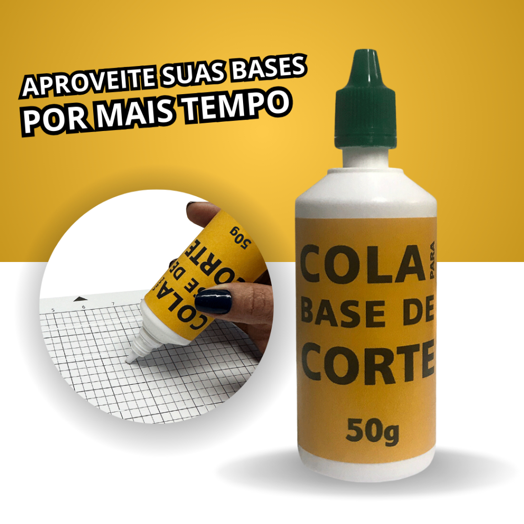 Cola Para Base de Corte Silhouette e ScanNCut - Acompanha Cartão Aplicação em Oferta na Shopee