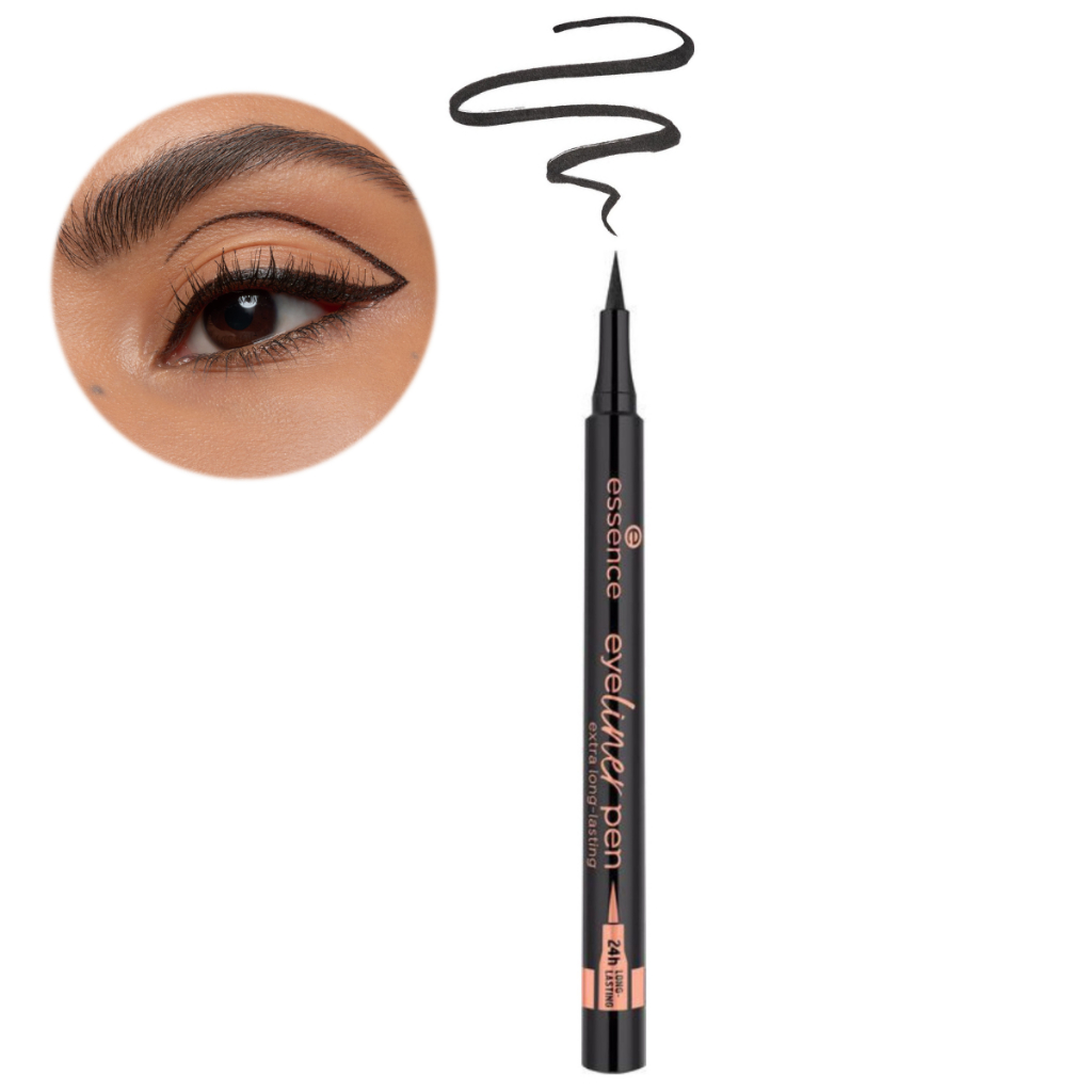 Caneta delineadora extra long-lasting 010 Blackest Black em Oferta na Shopee