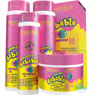 KIT   BABABLU TUTTI FRUTTI CHARMELLE COSMÉTICOS HIDRATAÇÃO CAPILAR em Oferta na Shopee