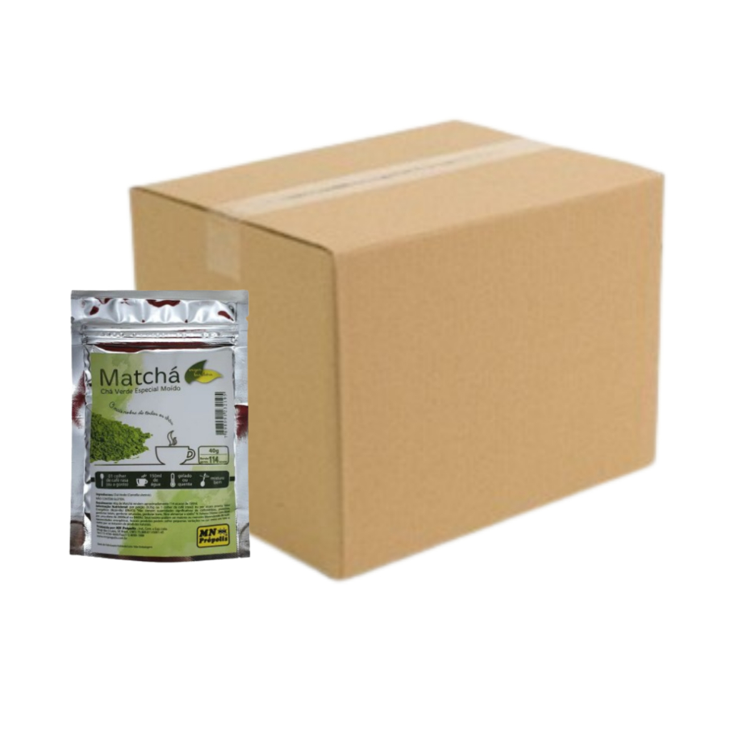 Kit Com 3 Chá Verde Solúvel Matcha 40G Mn