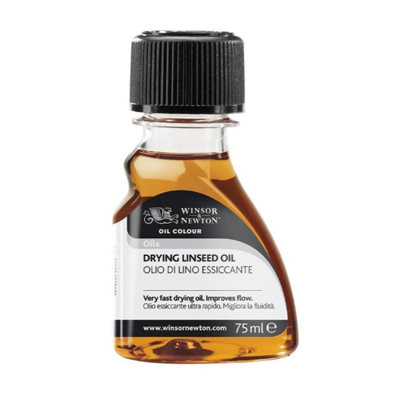 Óleo De Linhaça Secativo 75ml Winsor & Newton Pintura Óleo