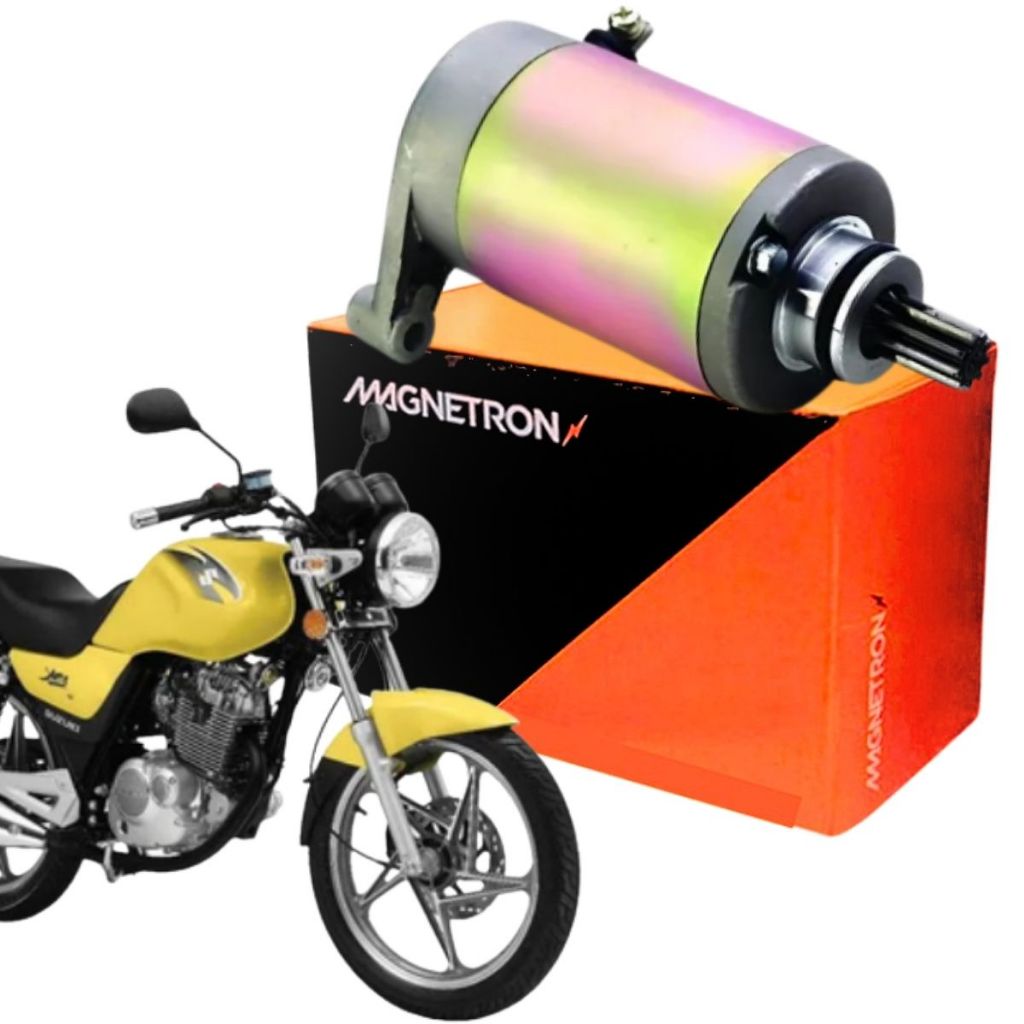Motor Partida Arranque Suzuki Yes Intruder 125 Sundown Stx 200 Motard 2002 a 2016 Original Magnetron