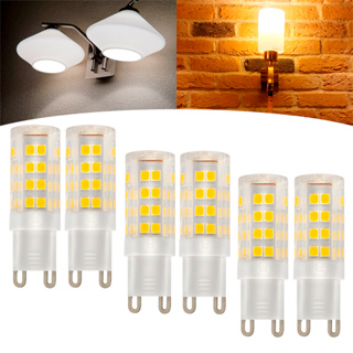 Kit 6 Lâmpadas G9 Halopim 7w Bivolt Branco Frio ou Branco Quente Led em Oferta na Shopee