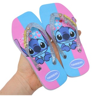 Chinelo Infantil Menina Sandalia Lançamento  Stitch Lillo Menina Chinelos Personalizado ch...