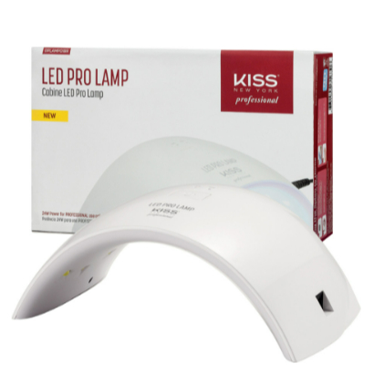 KISS NEW YORK Cabine Led Pro Lamp 24W para secagem de unhas de Gel e Acrygel (GPLAMP01BR)