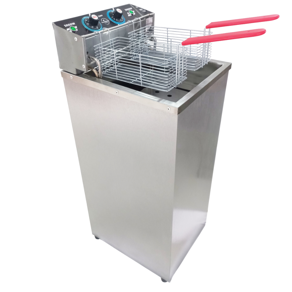 Fritadeira Elétrica 26 Litros 8000w Água E Óleo Com Tampa