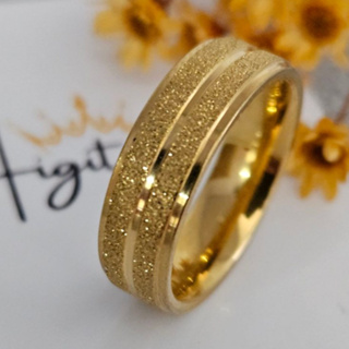 Alianças Diamantada Banhada Dourada 6mm Unidade em Oferta na Shopee