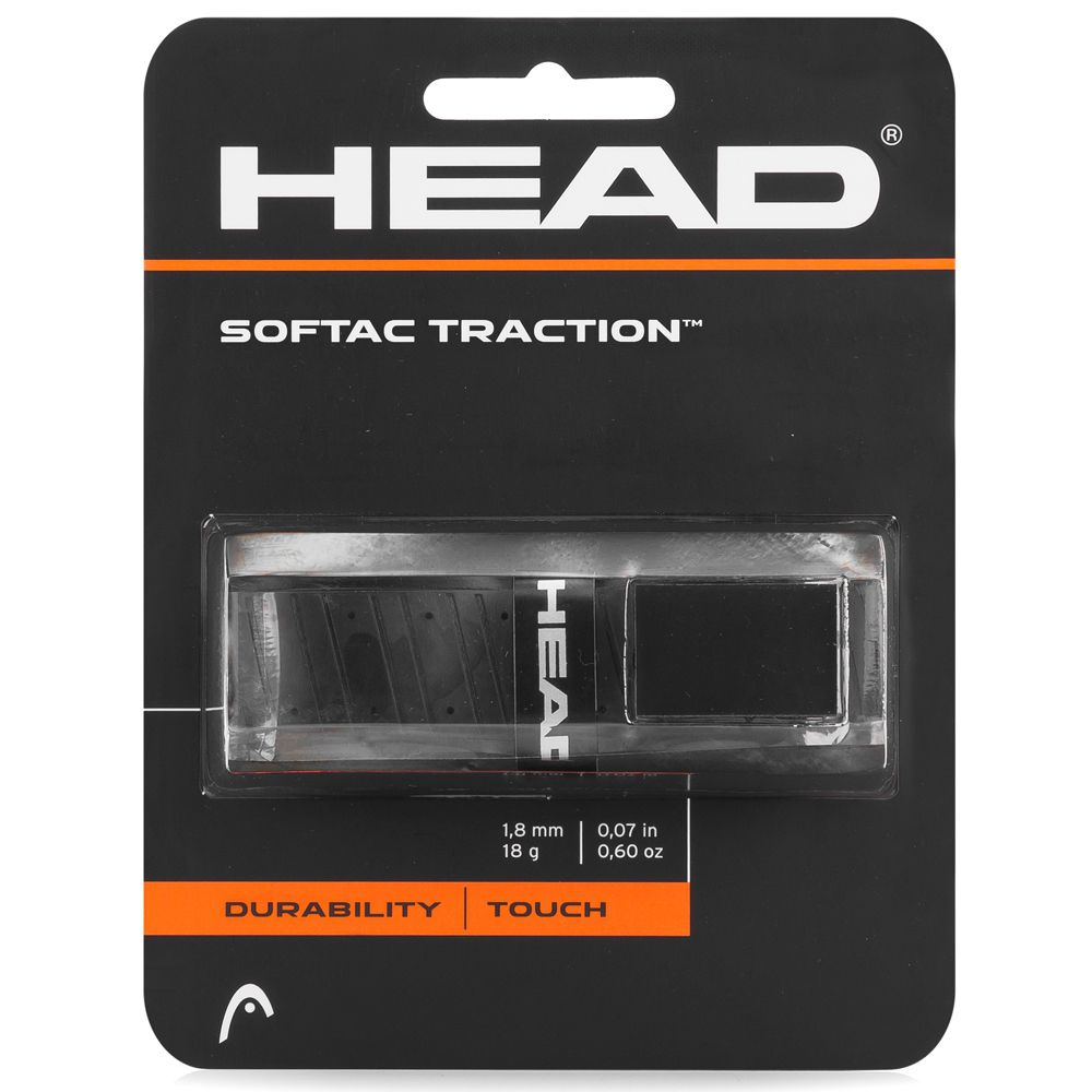 Cushion Head Softac Traction Durability Touch Grip Para Raquetes de Tênis, Squash, Padél - Unidade