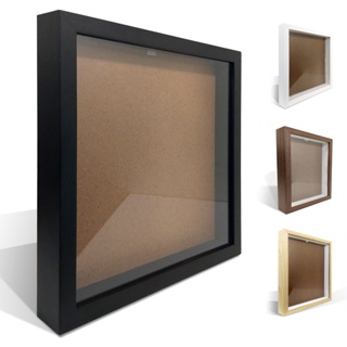 Moldura Caixa 60x60 Com Profundidade de 3cm Preta em Oferta na Shopee