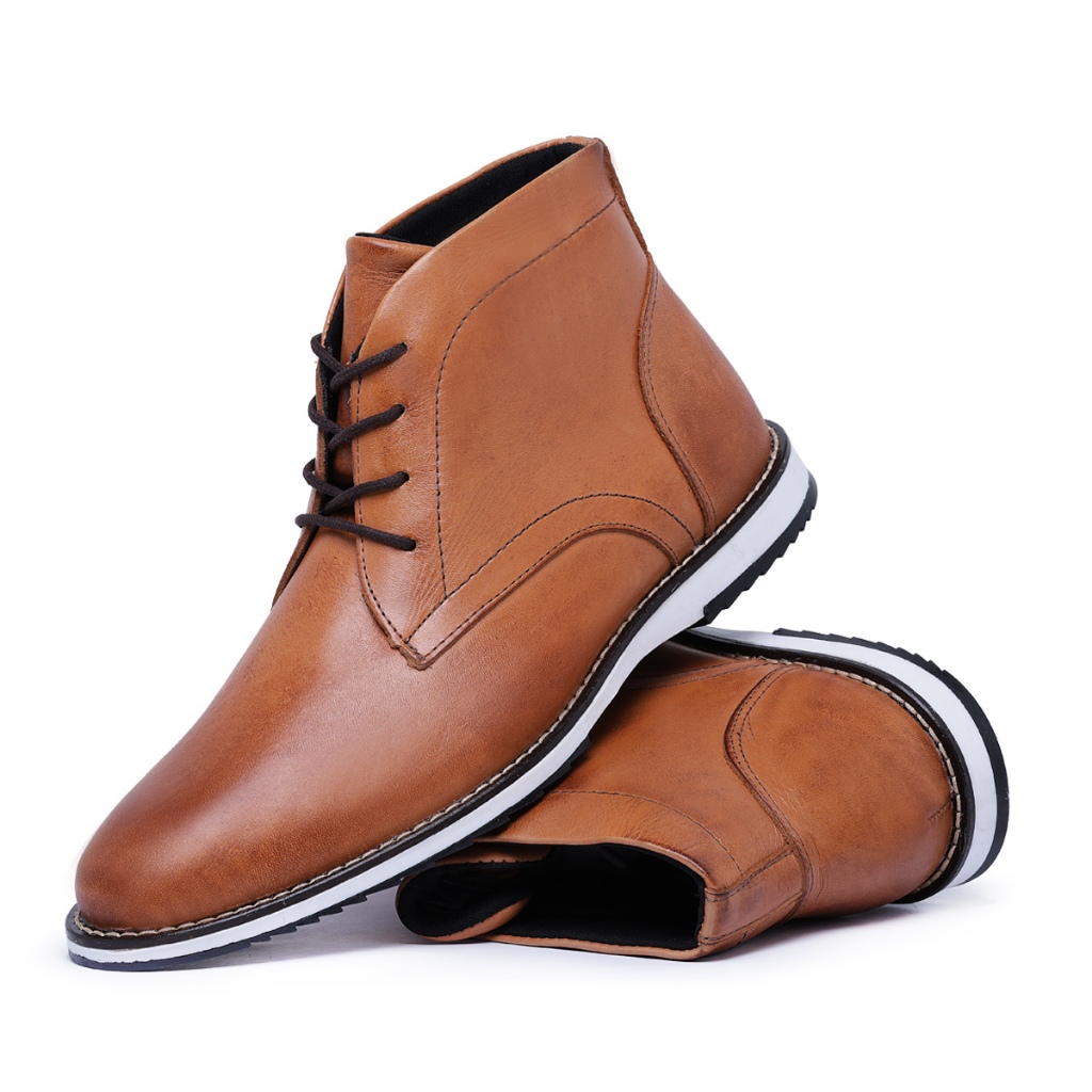 Sapato Esporte Fino Bota Botinha Social em Couro Legítimo Oxford de Amarrar Elegante Moderna