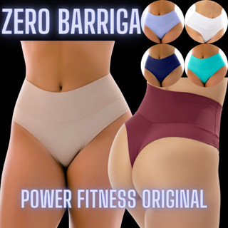 Kit 2 Calcinhas Power Fitness De Sustentação Fio Duplo Não Marca na Roupa Cós Duplo em Oferta na Shopee