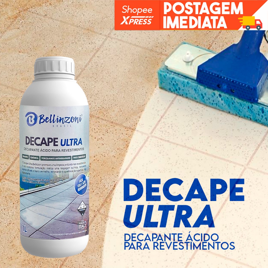 Limpa Sujeiras Difíceis Decape Ultra Bellinzoni 1l