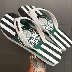 SANDALIA CHINELO PALMEIRAS ADULTO E INFANTIL