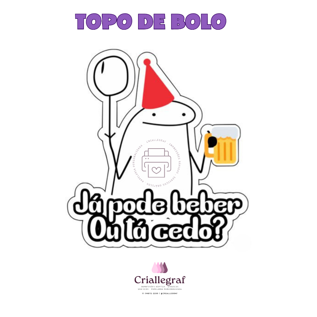 Topo de Bolo Personalizado em qualquer tema flork patrulha canina wandinha baby shark dory procurando nemo infantil