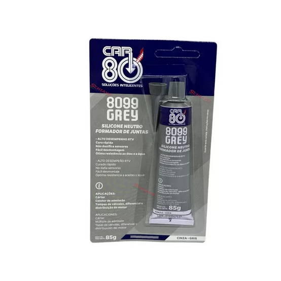 Silicone Cola Cinza Gray Junta Carter Coletor Motor Car8099 em Oferta na Shopee