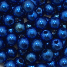 ( UNIDADES ) perola ( INTEIRA ) c furo ( 8 MM ) .. ( cor AZUL ROYAL ) em Oferta na Shopee