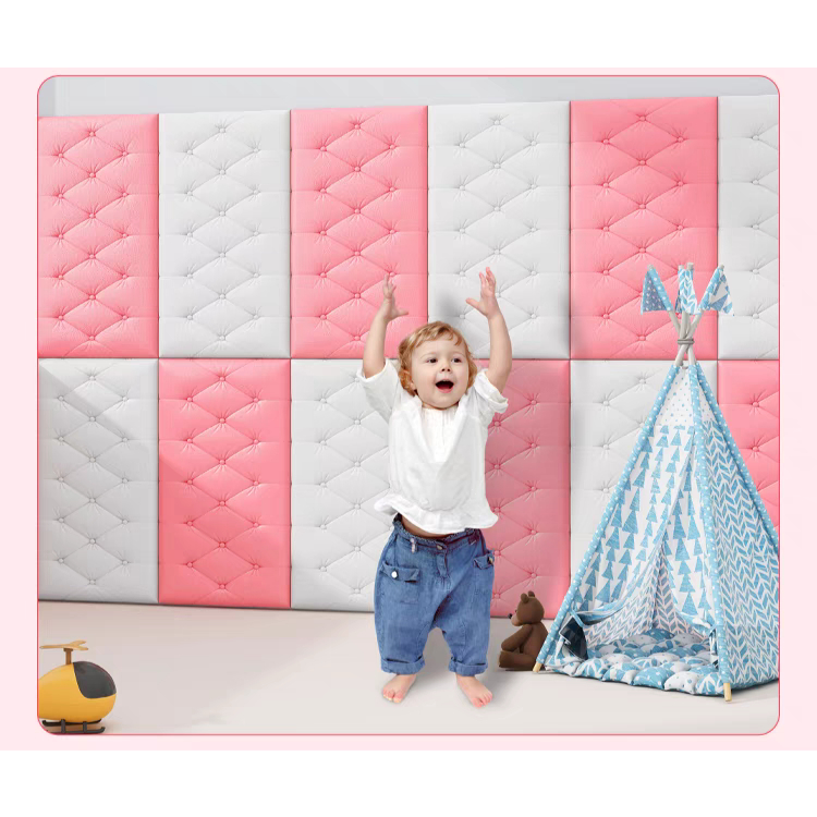 Novos Adesivos Anti-colisão 3D parede autocolante rodapé de cama cabeceira de cama decoração