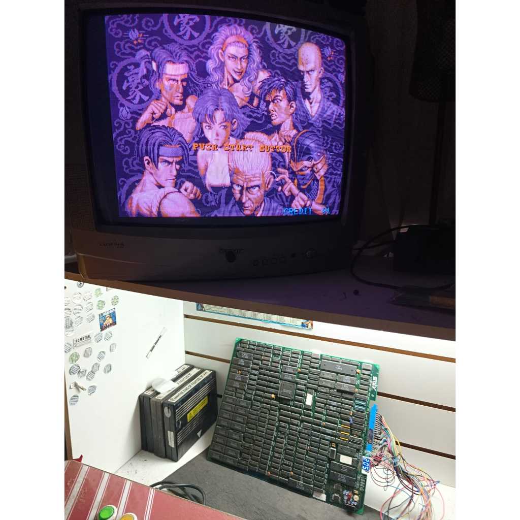 Placa Jamma Fliperama Power Instinct Atlus