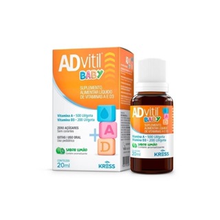 ADvitil Baby | Vitaminas D e A em Oferta na Shopee