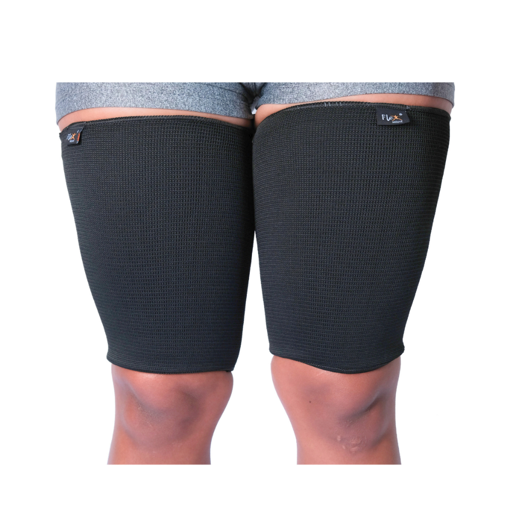 Coxal Elástico Par Alta Compressão Treino Alivio de Dores Academia Esportivo em Oferta na Shopee