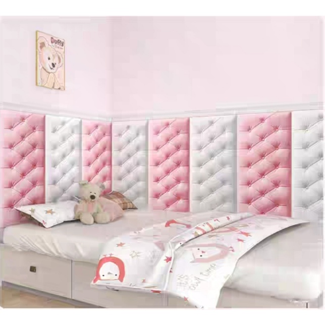 4 kit Adesivos Anti-colisão 3D parede é  rodapé de cama cabeceira de cama decoracao
