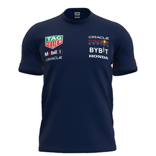 Camisa F1 Red Bull Azul Formula 1 Camiseta Max Verstappen em Oferta na Shopee