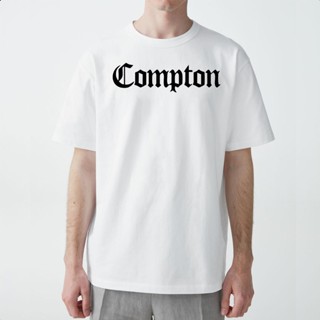 Camiseta Unissex COMPTON camisa Algodão premium Casual Gola Redonda Ramo Oficial em Oferta na Shopee