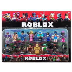 Kit Roblox 16 Bonecos Articulados Lego 8 cm Kit completo Linha premium Lançamento Envio Imediato