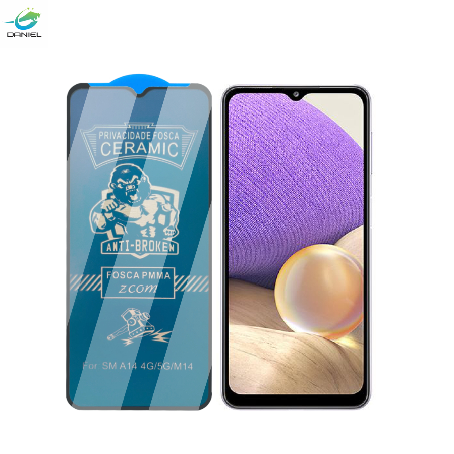 Película KIT 1 3 5 Premium Cerâmic Fosca Privacy Samsung A02 A02S A03 A03S A03 CORE A04 A04S A04E A04 CORE prova explosã