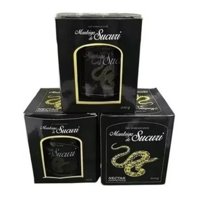 Manteiga de Sucuri Gel Massageador Banha 250 ml