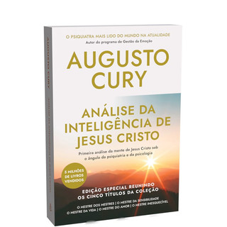 Análise da Iinteligência de Jesus Cristo | Augusto Cury em Oferta na Shopee