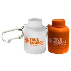 2x Chaveiro Porta Whey Protein Mini Pote - True Source