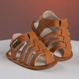 Sandália Franciscana Recém Nascido Menino Bebê Batizado Confortável Sola Macia Benne Kids Promoção em Oferta na Shopee