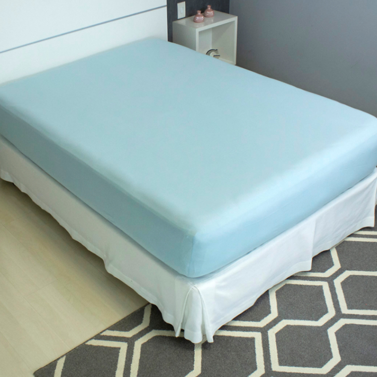 Lençol Para Cama Solteiro Avulso Com Elástico Malha Lisa 100% Algodão Toque Macio Cozzilar