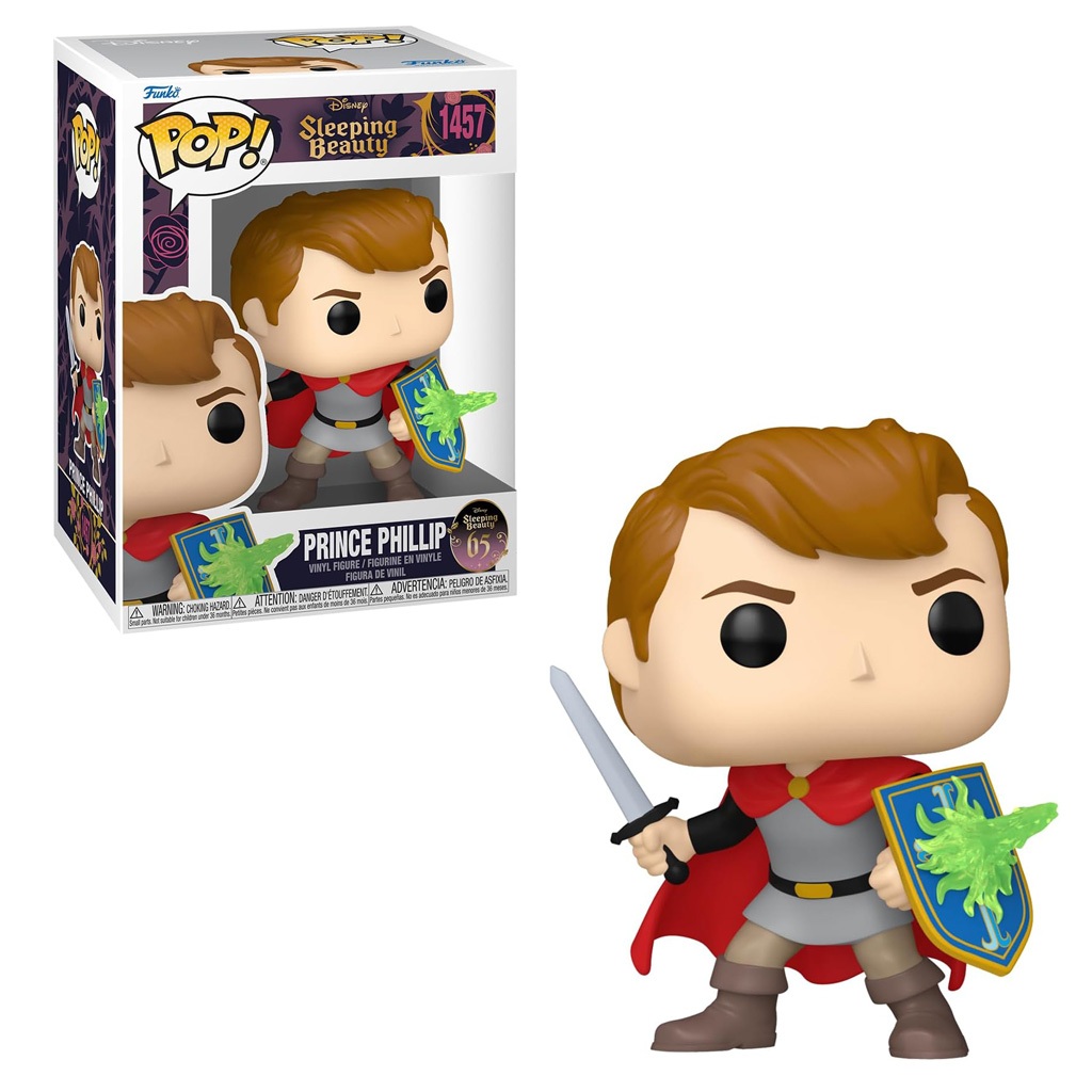 FUNKO POP DISNEY SLEEPING BEAUTY - PRINCE PHILLIP 1457 NOVO ORIGINAL em Oferta na Shopee