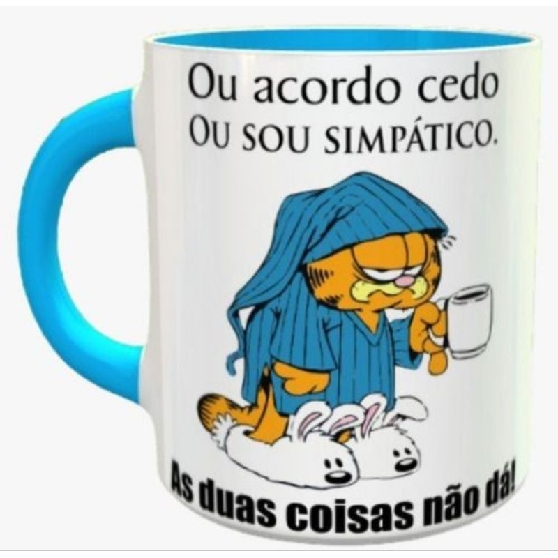 Caneca personalizada do Garfield