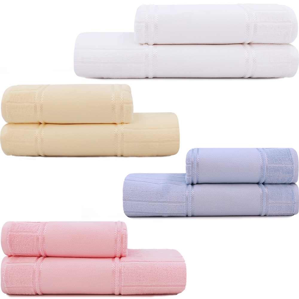 Jogo De Toalha 2 Peças - Banho + Rosto Aveludado Para Bordar - Artesanalle Dohler - BF Casa em Oferta na Shopee