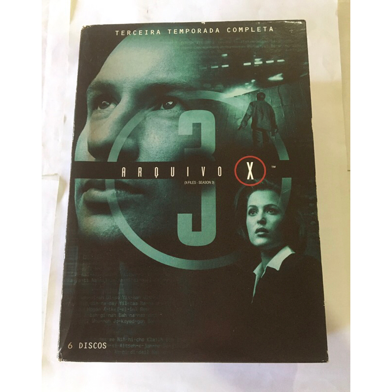 DVD Arquivo X - Terceira temporada completa - 6 discos