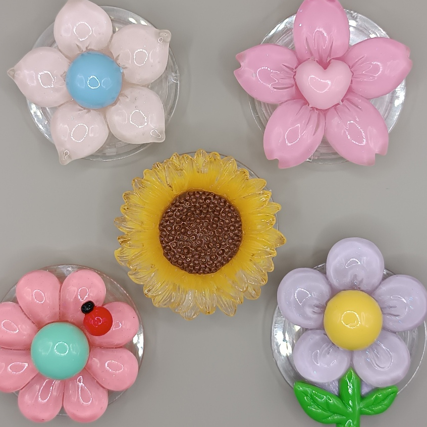 Suporte de Dedo para Celular Florzinhas Grip 🌸 em Oferta na Shopee