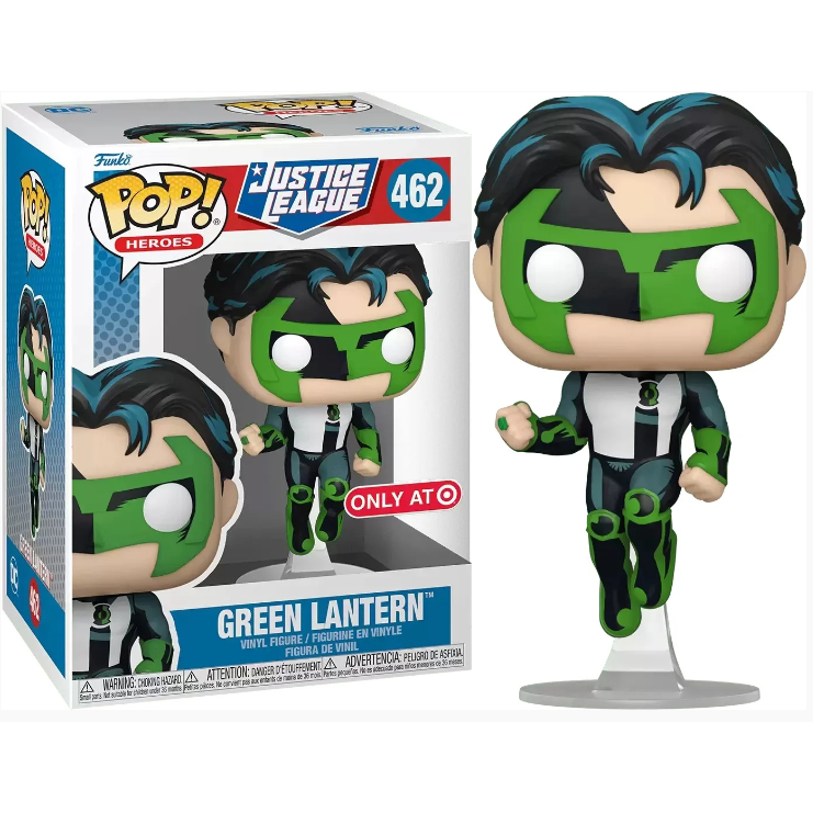 FUNKO POP JUSTICE LEAGUE 2 GREEN LANTERN *EX* 462 NOVO ORIGINAL