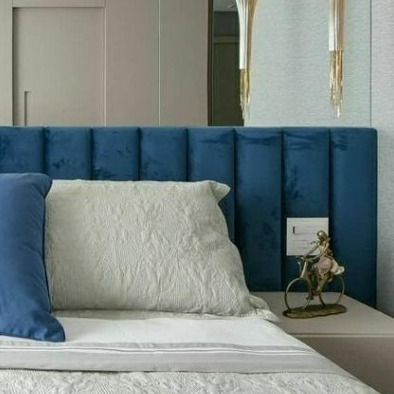 Kit 5 Cabeceiras Adesiva Modular Cama Box 45x20cm em Oferta na Shopee