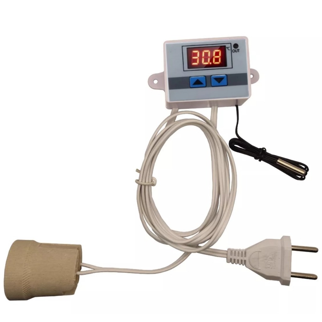 Controlador De Temperatura Para Lampadas De Aquecimento Pet em Oferta na Shopee