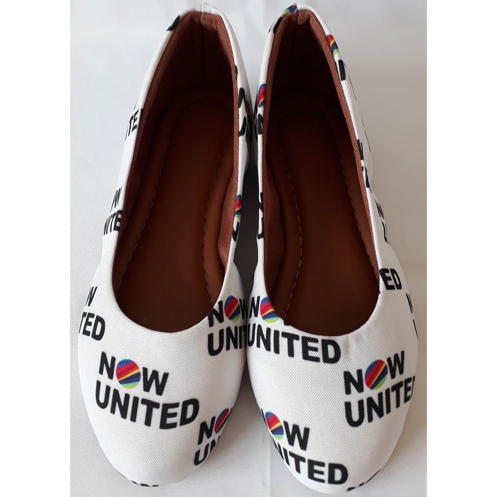 Sapatilha Now United Branco Mãe E Filha Pronta Entrega.