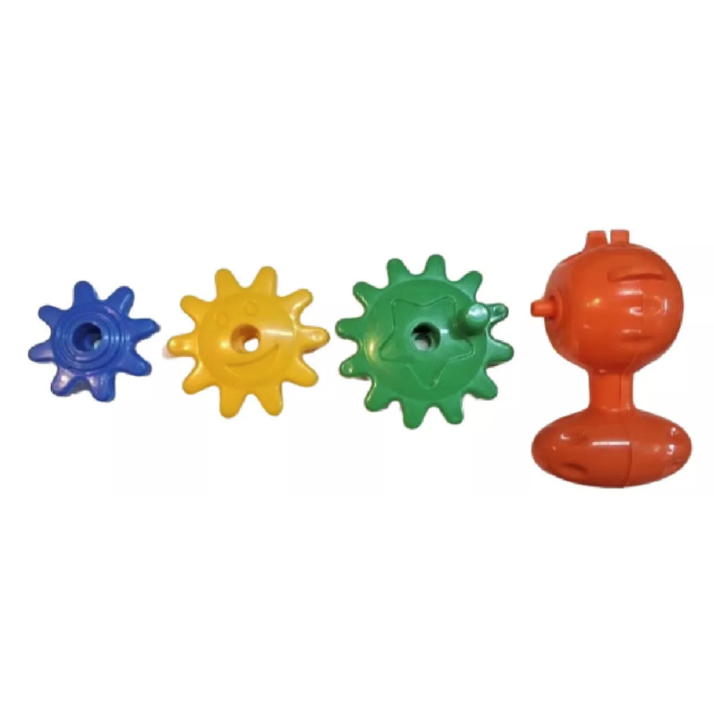 Kit Alavanca Rec-rec + engrenagens Acessórios Brinquedos Bandeirante