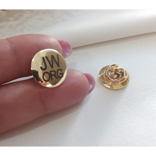 PIN Broche JW em Semijoia em Oferta na Shopee