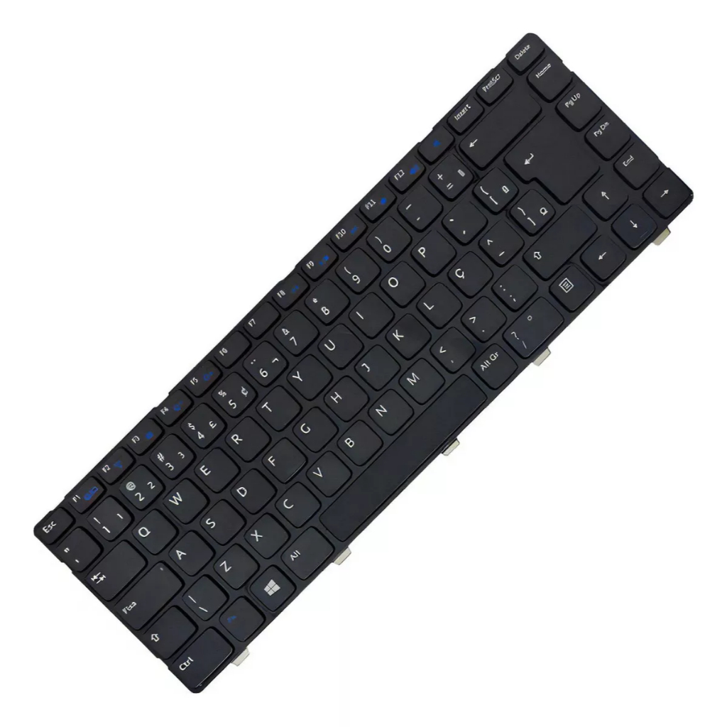 Teclado Para Not Dell Inspiron 14-3421-a20 14-3421-a10 Cor Preto