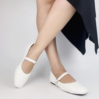 Sapatilha Boneca Feminina Branco com Fivela Calcado Mocassim Mulher Moda Bota Sandalia Chinelo em Oferta na Shopee